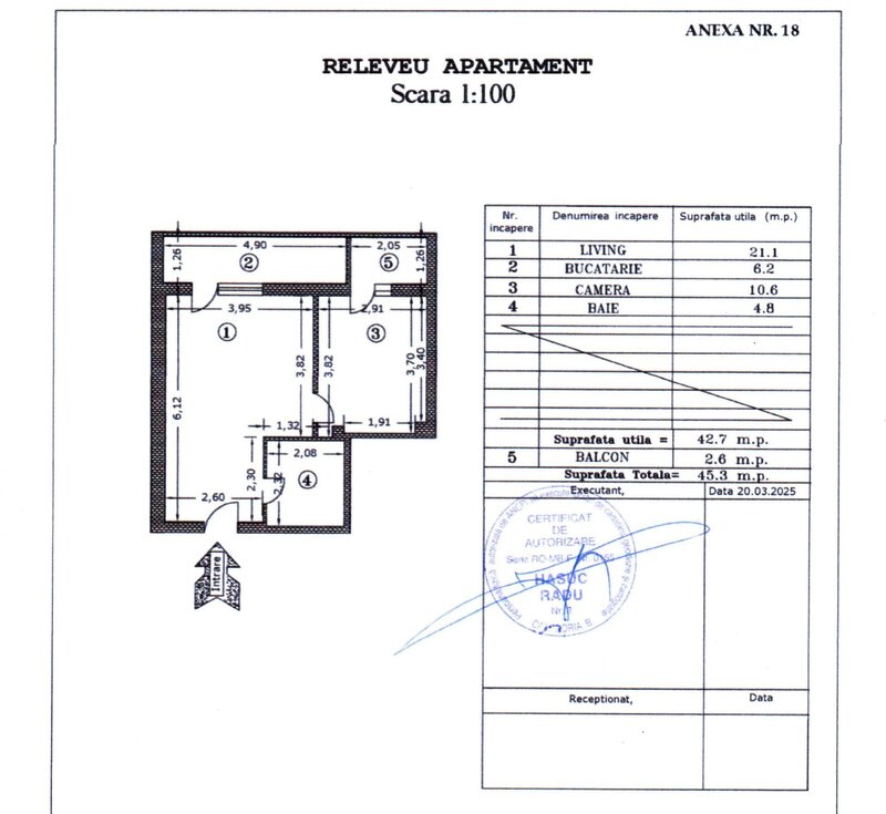 Berceni, semistradal, 5 min. metrou si piata, parcare inclusa